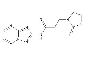 3-(2-ketothiazolidin-3-yl)-N-([1,2,4]triazolo[1,5-a]pyrimidin-2-yl)propionamide