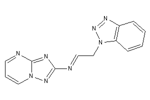 2-(benzotriazol-1-yl)ethylidene-([1,2,4]triazolo[1,5-a]pyrimidin-2-yl)amine