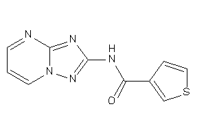 N-([1,2,4]triazolo[1,5-a]pyrimidin-2-yl)thiophene-3-carboxamide