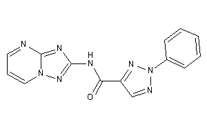 2-phenyl-N-([1,2,4]triazolo[1,5-a]pyrimidin-2-yl)triazole-4-carboxamide