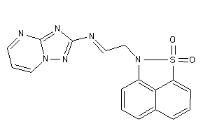 Image of 2-(diketoBLAHyl)ethylidene-([1,2,4]triazolo[1,5-a]pyrimidin-2-yl)amine