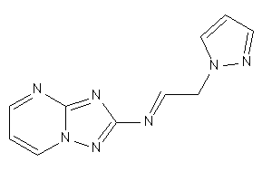 2-pyrazol-1-ylethylidene([1,2,4]triazolo[1,5-a]pyrimidin-2-yl)amine