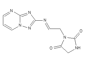 3-[2-([1,2,4]triazolo[1,5-a]pyrimidin-2-ylimino)ethyl]hydantoin