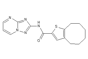 N-([1,2,4]triazolo[1,5-a]pyrimidin-2-yl)-4,5,6,7,8,9-hexahydrocycloocta[b]thiophene-2-carboxamide