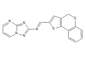 4H-thieno[3,2-c]chromen-2-ylmethylene([1,2,4]triazolo[1,5-a]pyrimidin-2-yl)amine