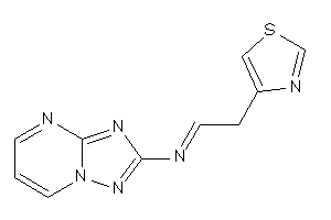 2-thiazol-4-ylethylidene([1,2,4]triazolo[1,5-a]pyrimidin-2-yl)amine