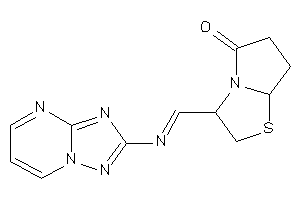 3-([1,2,4]triazolo[1,5-a]pyrimidin-2-yliminomethyl)-3,6,7,7a-tetrahydro-2H-pyrrolo[2,1-b]thiazol-5-one