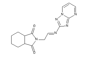 Image of 2-[2-([1,2,4]triazolo[1,5-a]pyrimidin-2-ylimino)ethyl]-3a,4,5,6,7,7a-hexahydroisoindole-1,3-quinone