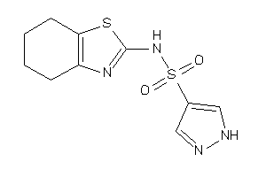 N-(4,5,6,7-tetrahydro-1,3-benzothiazol-2-yl)-1H-pyrazole-4-sulfonamide