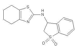 (1,1-diketo-2,3-dihydrobenzothiophen-3-yl)-(4,5,6,7-tetrahydro-1,3-benzothiazol-2-yl)amine