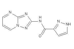 N-([1,2,4]triazolo[1,5-a]pyrimidin-2-yl)-1H-pyrazole-3-carboxamide