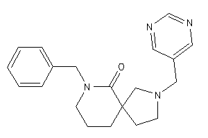 9-benzyl-2-(5-pyrimidylmethyl)-2,9-diazaspiro[4.5]decan-10-one