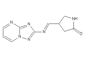 4-([1,2,4]triazolo[1,5-a]pyrimidin-2-yliminomethyl)-2-pyrrolidone