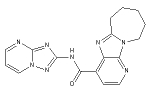 N-([1,2,4]triazolo[1,5-a]pyrimidin-2-yl)BLAHcarboxamide