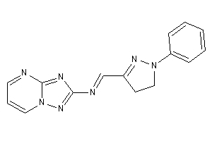 (1-phenyl-2-pyrazolin-3-yl)methylene-([1,2,4]triazolo[1,5-a]pyrimidin-2-yl)amine