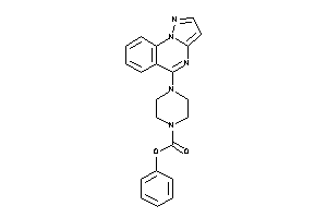 4-pyrazolo[1,5-a]quinazolin-5-ylpiperazine-1-carboxylic Acid Phenyl Ester