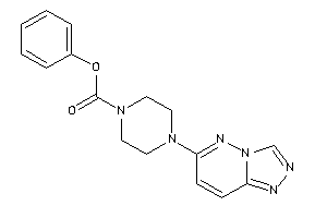 4-([1,2,4]triazolo[3,4-f]pyridazin-6-yl)piperazine-1-carboxylic Acid Phenyl Ester