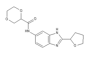 N-[2-(tetrahydrofuryl)-3H-benzimidazol-5-yl]-1,4-dioxane-2-carboxamide