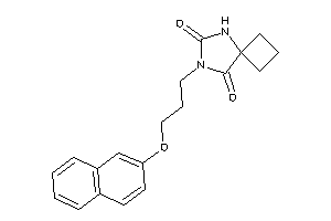 Image of 7-[3-(2-naphthoxy)propyl]-5,7-diazaspiro[3.4]octane-6,8-quinone