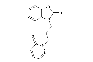 3-[3-(6-ketopyridazin-1-yl)propyl]-1,3-benzoxazol-2-one