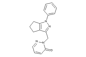 2-[(1-phenyl-5,6-dihydro-4H-cyclopenta[c]pyrazol-3-yl)methyl]pyridazin-3-one