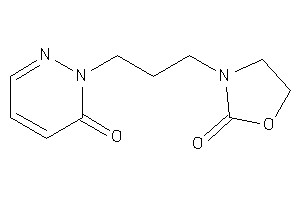 3-[3-(6-ketopyridazin-1-yl)propyl]oxazolidin-2-one