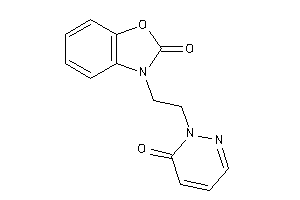 3-[2-(6-ketopyridazin-1-yl)ethyl]-1,3-benzoxazol-2-one