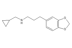 3-(1,3-benzodioxol-5-yl)propyl-(cyclopropylmethyl)amine