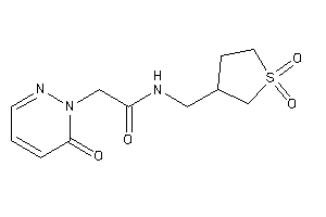 N-[(1,1-diketothiolan-3-yl)methyl]-2-(6-ketopyridazin-1-yl)acetamide