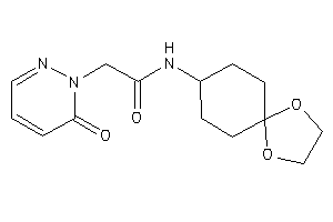 N-(1,4-dioxaspiro[4.5]decan-8-yl)-2-(6-ketopyridazin-1-yl)acetamide