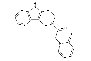 2-[2-keto-2-(1,3,4,5-tetrahydropyrido[4,3-b]indol-2-yl)ethyl]pyridazin-3-one