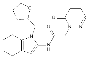 2-(6-ketopyridazin-1-yl)-N-[1-(tetrahydrofurfuryl)-4,5,6,7-tetrahydroindol-2-yl]acetamide