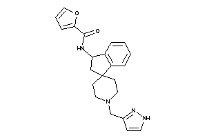 N-[1'-(1H-pyrazol-3-ylmethyl)spiro[indane-3,4'-piperidine]-1-yl]-2-furamide