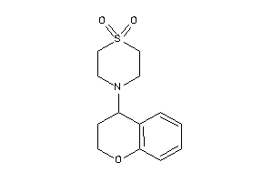 4-chroman-4-yl-1,4-thiazinane 1,1-dioxide