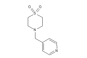 4-(4-pyridylmethyl)-1,4-thiazinane 1,1-dioxide