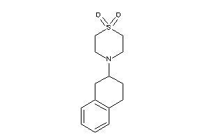 4-tetralin-2-yl-1,4-thiazinane 1,1-dioxide