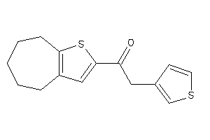 1-(5,6,7,8-tetrahydro-4H-cyclohepta[b]thiophen-2-yl)-2-(3-thienyl)ethanone