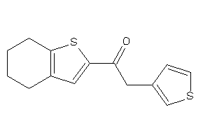 1-(4,5,6,7-tetrahydrobenzothiophen-2-yl)-2-(3-thienyl)ethanone