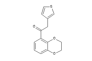 1-(2,3-dihydro-1,4-benzodioxin-5-yl)-2-(3-thienyl)ethanone