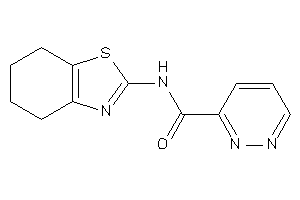 N-(4,5,6,7-tetrahydro-1,3-benzothiazol-2-yl)pyridazine-3-carboxamide