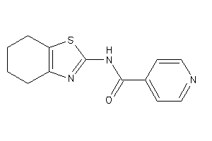 N-(4,5,6,7-tetrahydro-1,3-benzothiazol-2-yl)isonicotinamide