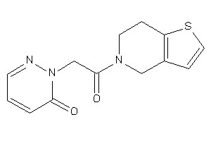 2-[2-(6,7-dihydro-4H-thieno[3,2-c]pyridin-5-yl)-2-keto-ethyl]pyridazin-3-one