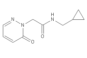 N-(cyclopropylmethyl)-2-(6-ketopyridazin-1-yl)acetamide