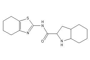 N-(4,5,6,7-tetrahydro-1,3-benzothiazol-2-yl)-2,3,3a,4,5,6,7,7a-octahydro-1H-indole-2-carboxamide