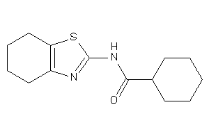 N-(4,5,6,7-tetrahydro-1,3-benzothiazol-2-yl)cyclohexanecarboxamide