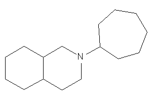 2-cycloheptyl-3,4,4a,5,6,7,8,8a-octahydro-1H-isoquinoline