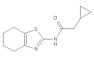 2-cyclopropyl-N-(4,5,6,7-tetrahydro-1,3-benzothiazol-2-yl)acetamide