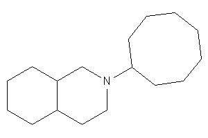 2-cyclooctyl-3,4,4a,5,6,7,8,8a-octahydro-1H-isoquinoline