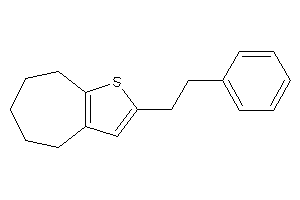 2-phenethyl-5,6,7,8-tetrahydro-4H-cyclohepta[b]thiophene