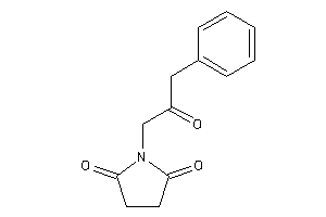 1-(2-keto-3-phenyl-propyl)pyrrolidine-2,5-quinone